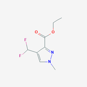 Ethyl 4-(difluoromethyl)-1-methyl-pyrazole-3-carboxylate