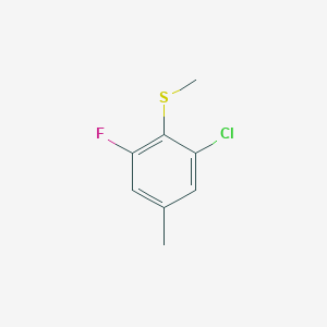 (2-Chloro-6-fluoro-4-methylphenyl)(methyl)sulfane