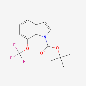 7-Trifluoromethoxy-indole-1-carboxylic acid tert-butyl ester