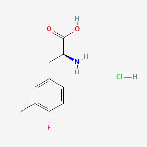 (S)-2-Amino-3-(4-fluoro-3-methylphenyl)propanoic acid hydrochloride