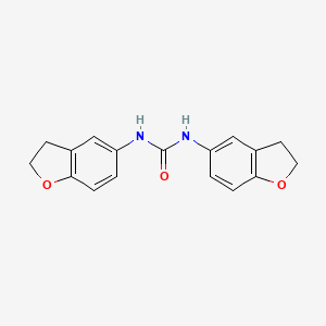 1,3-Bis(2,3-dihydro-1-benzofuran-5-yl)urea