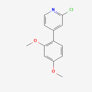 2-Chloro-4-(2,4-dimethoxyphenyl)pyridine