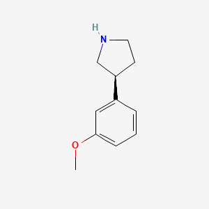 (S)-3-(3-Methoxyphenyl)pyrrolidine