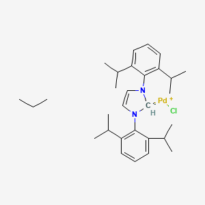 Allylchloro[1,3-bis(2,6-di-i-propylphenyl)imidazol-2-ylidene]palladium(II)