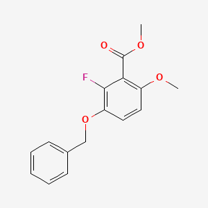 Methyl 3-(benzyloxy)-2-fluoro-6-methoxybenzoate