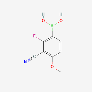 3-Cyano-2-fluoro-4-methoxyphenylboronic acid