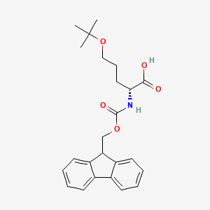 molecular formula C24H29NO5 B14026694 N-Fmoc-5-tert-butoxy-D-norvaline 