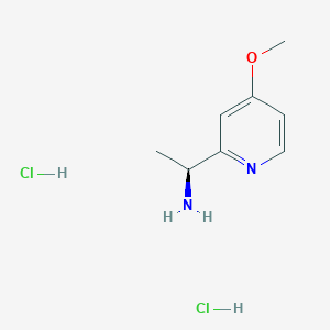 (S)-1-(4-Methoxypyridin-2-yl)ethan-1-amine dihydrochloride