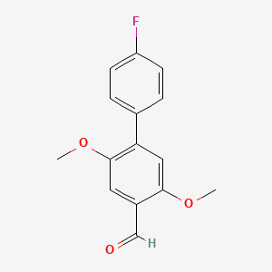 4'-Fluoro-2,5-dimethoxy-[1,1'-biphenyl]-4-carbaldehyde