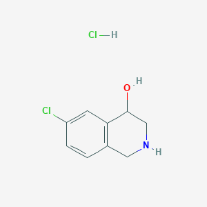 6-Chloro-1,2,3,4-tetrahydroisoquinolin-4-ol hydrochloride