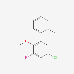 5-Chloro-3-fluoro-2-methoxy-2'-methyl-1,1'-biphenyl