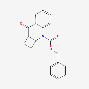 Benzyl 8-oxo-2,2a,8,8a-tetrahydrocyclobuta[b]quinoline-3(1H)-carboxylate