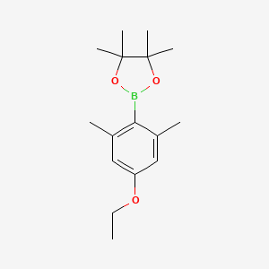 2-(4-Ethoxy-2,6-dimethylphenyl)-4,4,5,5-tetramethyl-1,3,2-dioxaborolane