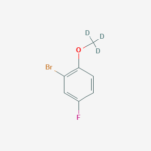 2-(Methoxy-d3)-5-fluorobromobenzene