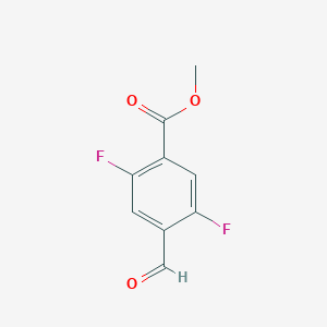 Methyl 2,5-difluoro-4-formylbenzoate