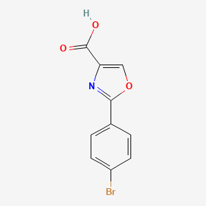 2-(4-Bromophenyl)oxazole-4-carboxylic acid