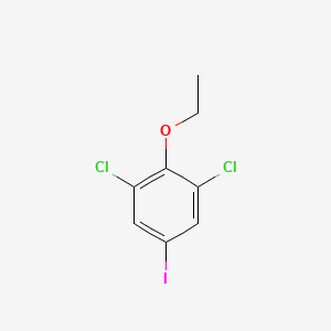 1,3-Dichloro-2-ethoxy-5-iodobenzene