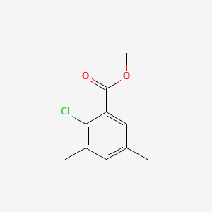 molecular formula C10H11ClO2 B14027174 Methyl 2-chloro-3,5-dimethylbenzoate 