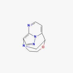 Tert-Butyl 2-(3-(Ethoxycarbonyl)Pyrazolo[1,5-A]Pyrimidin-7-Yl)Morpholine-4-Carboxylate