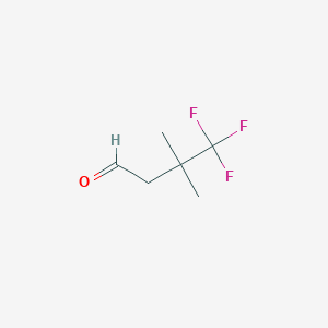 4,4,4-Trifluoro-3,3-dimethylbutanal