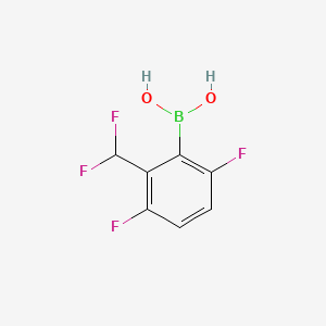 (2-(Difluoromethyl)-3,6-difluorophenyl)boronic acid