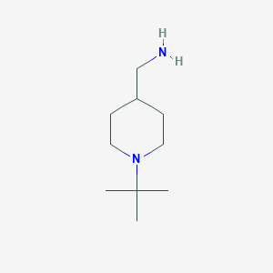 (1-(Tert-butyl)piperidin-4-yl)methanamine