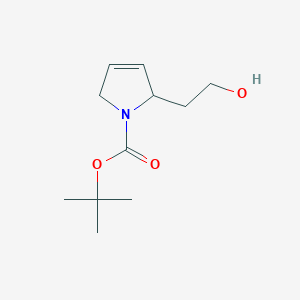 Tert-butyl 2-(2-hydroxyethyl)-2,5-dihydropyrrole-1-carboxylate