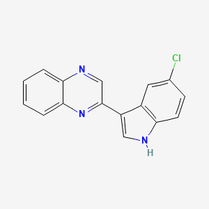 2-(5-Chloro-1H-indol-3-yl)-quinoxaline