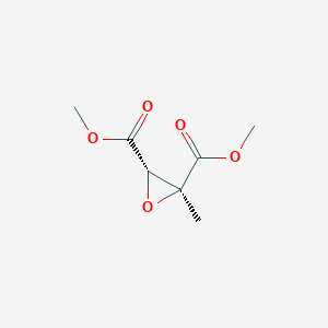 molecular formula C7H10O5 B14027463 (2S,3S)-dimethyl 2-methyloxirane-2,3-dicarboxylate 