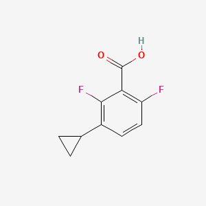 3-Cyclopropyl-2,6-difluorobenzoic acid