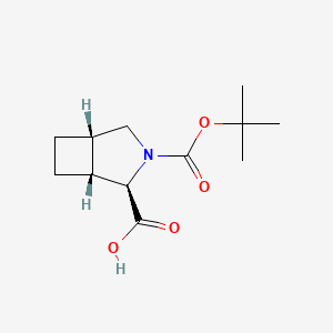 Rac-(1R,2R,5S)-3-(tert-butoxycarbonyl)-3-azabicyclo[3.2.0]heptane-2-carboxylic acid