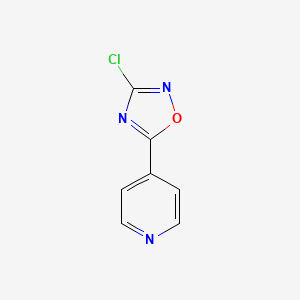 4-(3-Chloro-1,2,4-oxadiazol-5-YL)pyridine