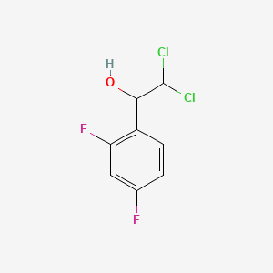 2,2-Dichloro-1-(2,4-difluorophenyl)ethanol