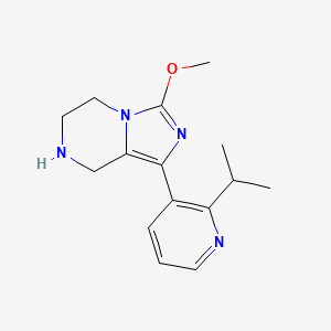 1-(2-Isopropyl-3-pyridyl)-3-methoxy-5,6,7,8-tetrahydroimidazo[1,5-A]pyrazine