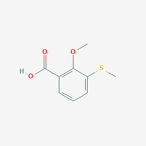 2-Methoxy-3-(methylthio)benzoic acid