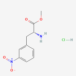 methyl (2R)-2-amino-3-(3-nitrophenyl)propanoate HCl