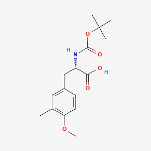 (S)-2-Boc-amino-3-(4-methoxy-3-methylphenyl)propanoic acid