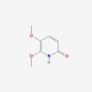 molecular formula C7H9NO3 B1402782 5,6-Dimethoxypyridin-2-ol CAS No. 1206456-20-3