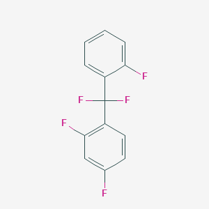 1-(Difluoro(2-fluorophenyl)methyl)-2,4-difluorobenzene