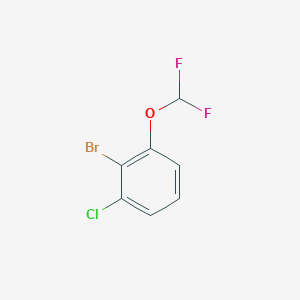 2-Bromo-1-chloro-3-(difluoromethoxy)benzene