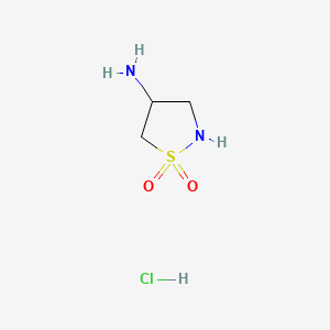 4-Aminoisothiazolidine 1,1-dioxide hydrochloride