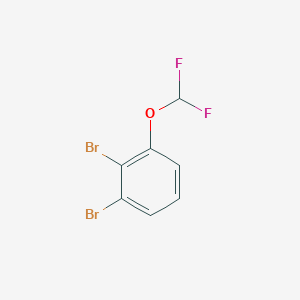 1,2-Dibromo-3-(difluoromethoxy)benzene