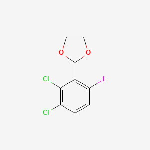 2-(2,3-Dichloro-6-iodophenyl)-1,3-dioxolane