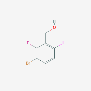 (3-Bromo-2-fluoro-6-iodophenyl)methanol