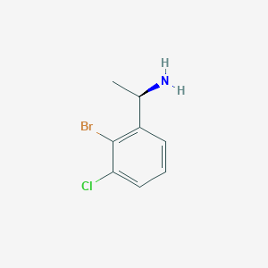 molecular formula C8H9BrClN B14027967 (R)-1-(2-Bromo-3-chlorophenyl)ethanamine 