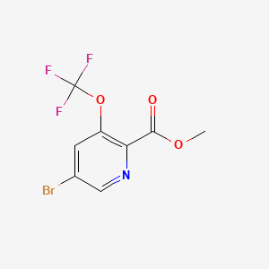 Methyl 5-bromo-3-(trifluoromethoxy)picolinate