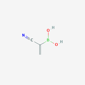 (1-Cyanoethenyl)boronic acid