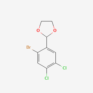 2-(2-Bromo-4,5-dichlorophenyl)-1,3-dioxolane