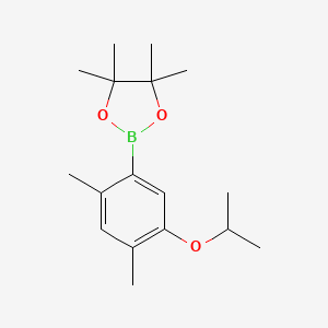 2-(5-Isopropoxy-2,4-dimethylphenyl)-4,4,5,5-tetramethyl-1,3,2-dioxaborolane