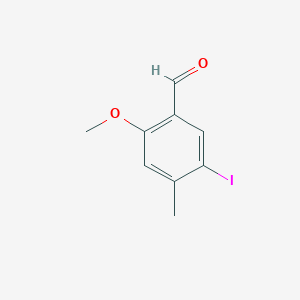 5-Iodo-2-methoxy-4-methylbenzaldehyde